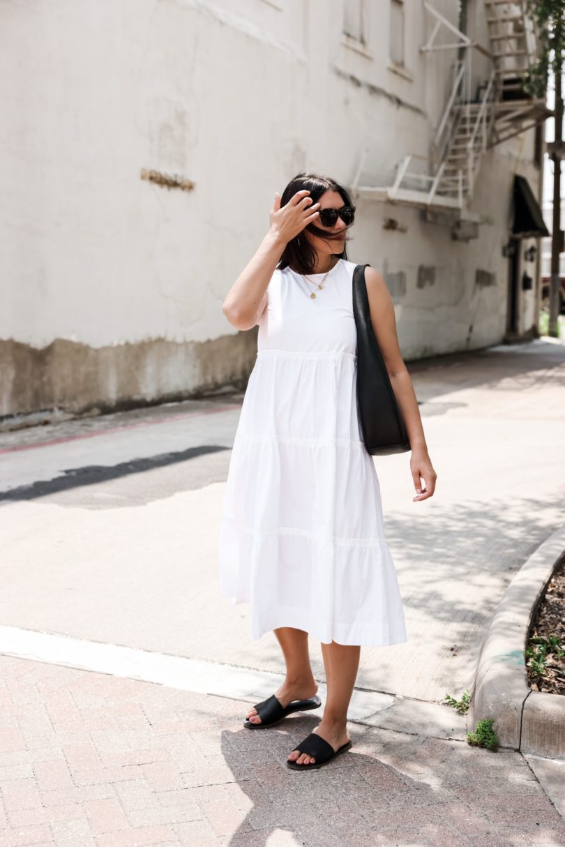 Madewell white dress 2025