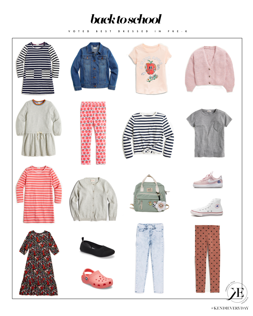 Preschool Capsule Wardrobe | kendi everyday