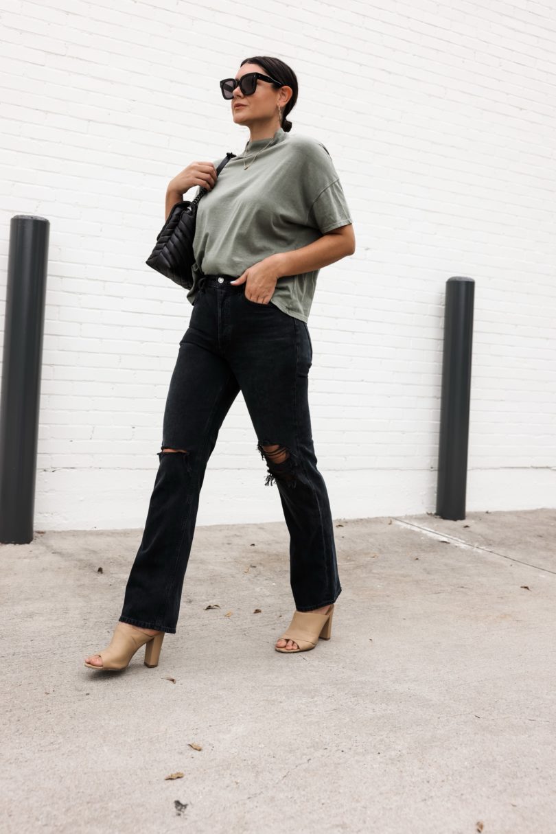 Giving Flare Jeans a Chance kendi everyday