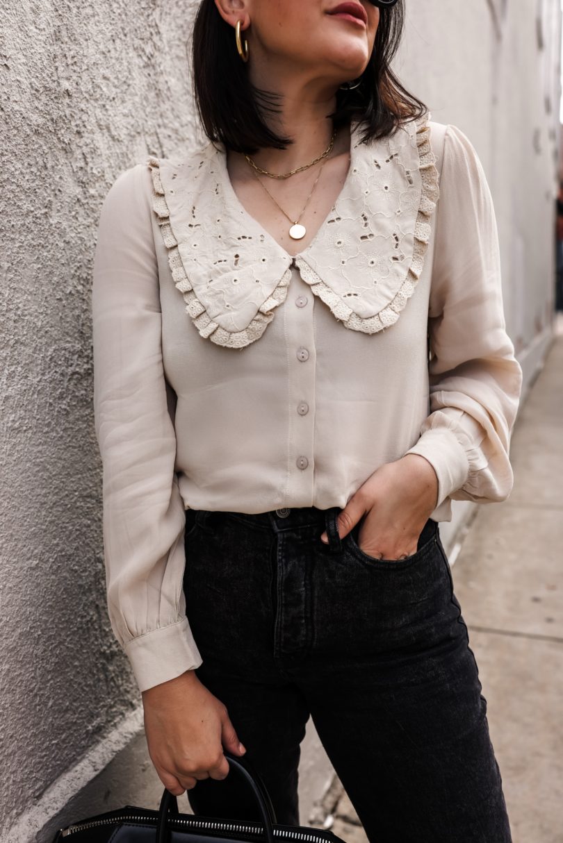 Peter Pan Collar Blouse