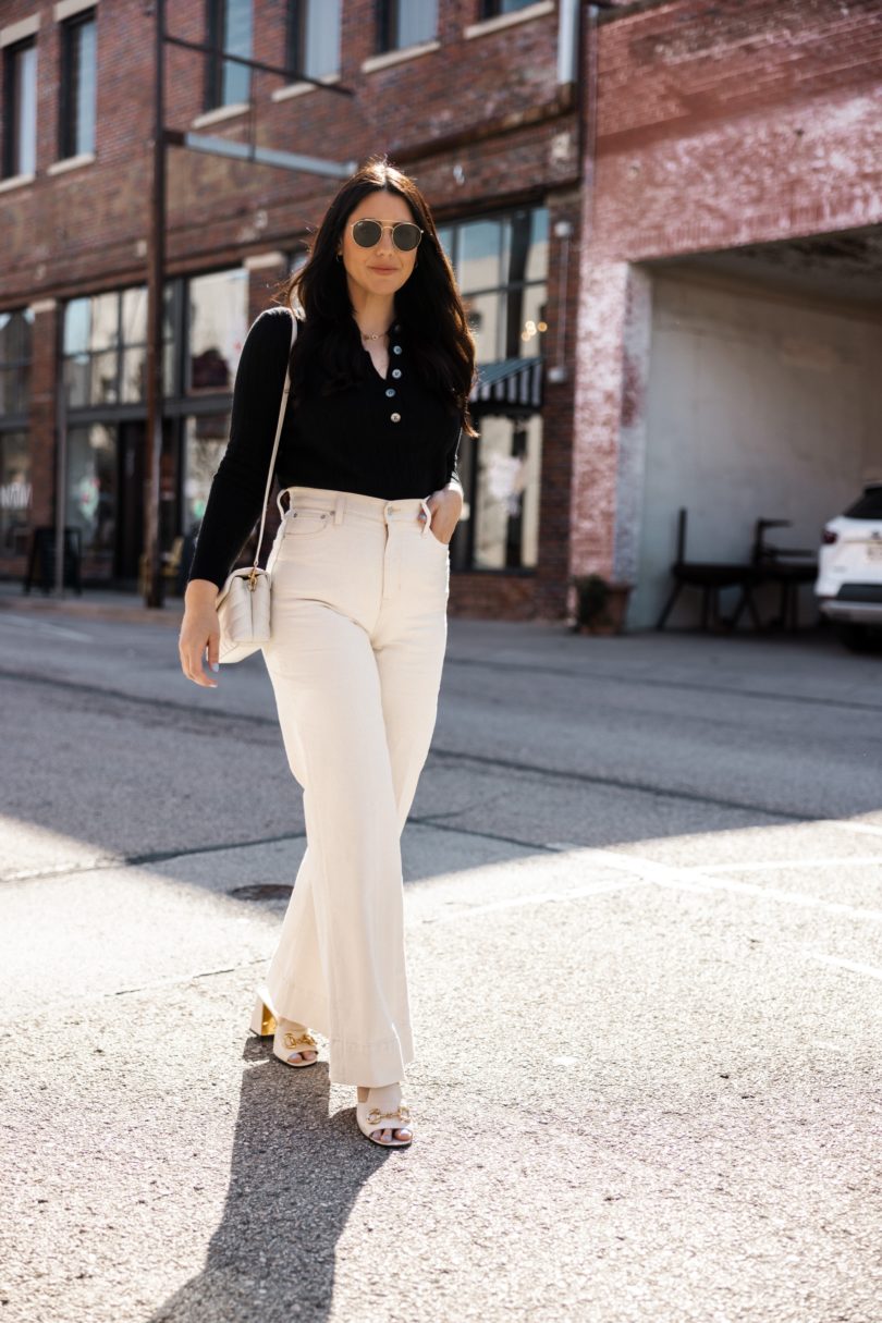 Wide Leg Jeans for Spring | kendi everyday