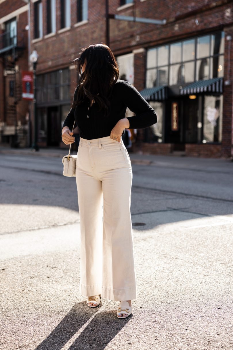 Wide Leg Jeans for Spring