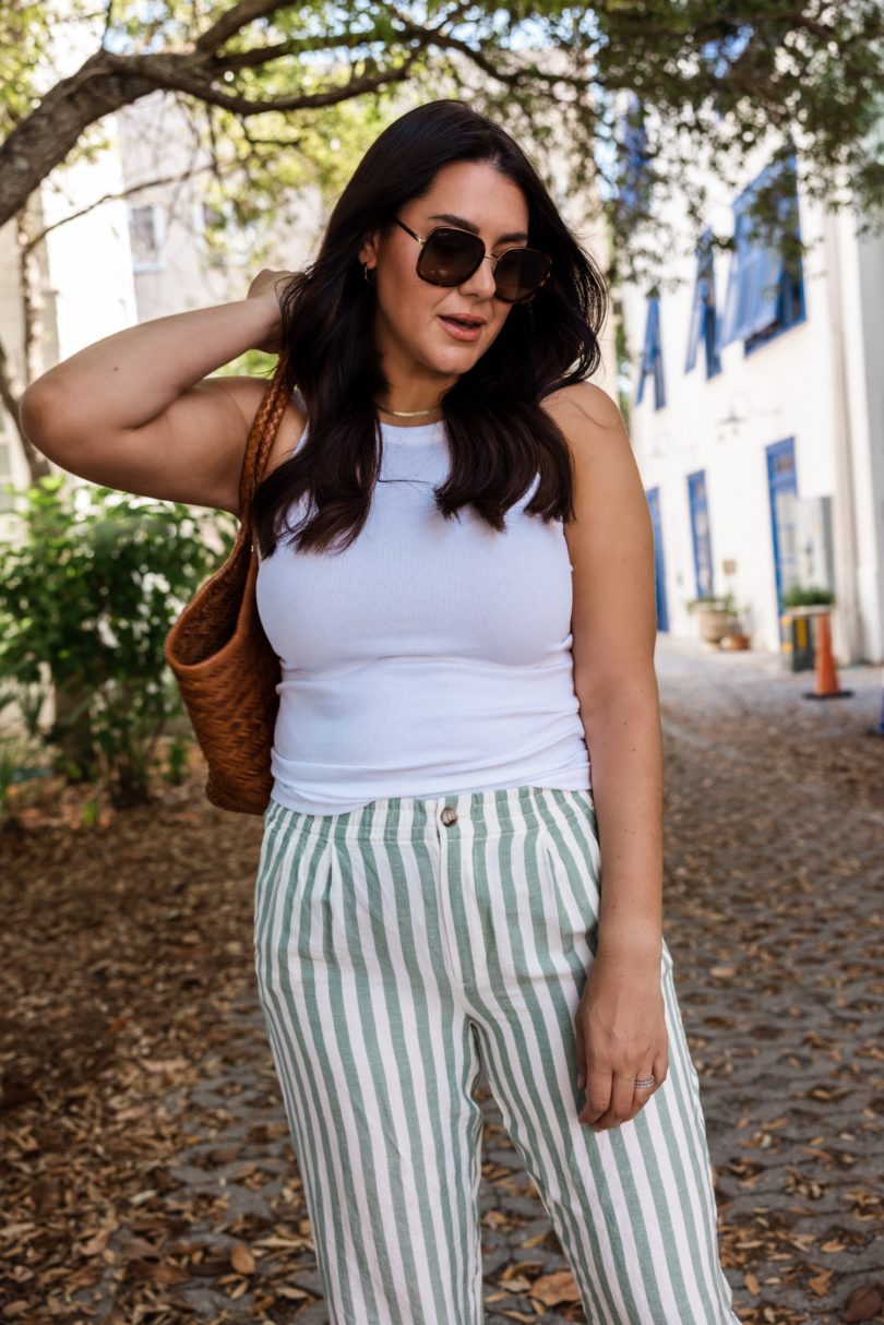 Blue White Striped Pants – HOMEGROWN BY ALTEREGO