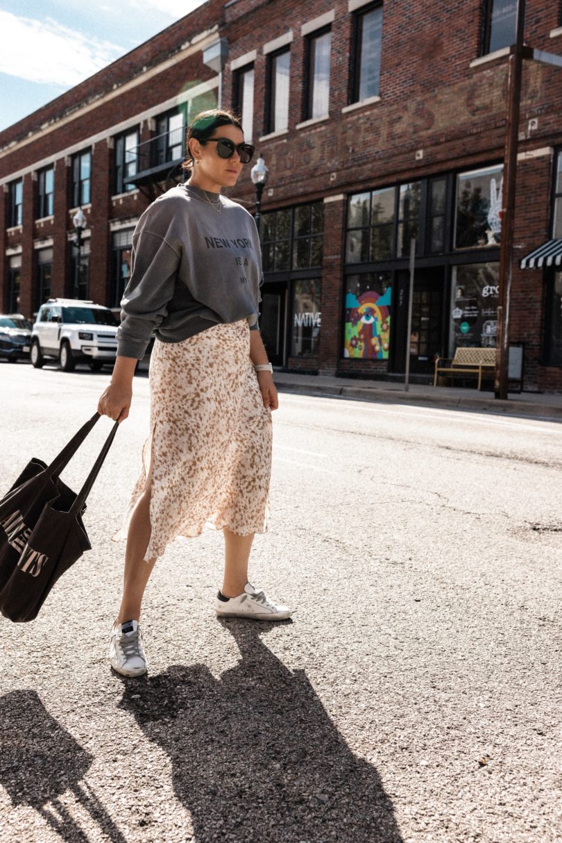 Sweatshirt and Skirt kendi everyday
