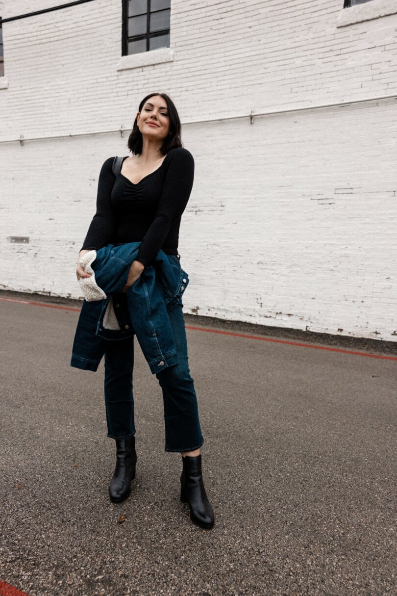 Denim on Denim, Sherpa Edition | kendi everyday