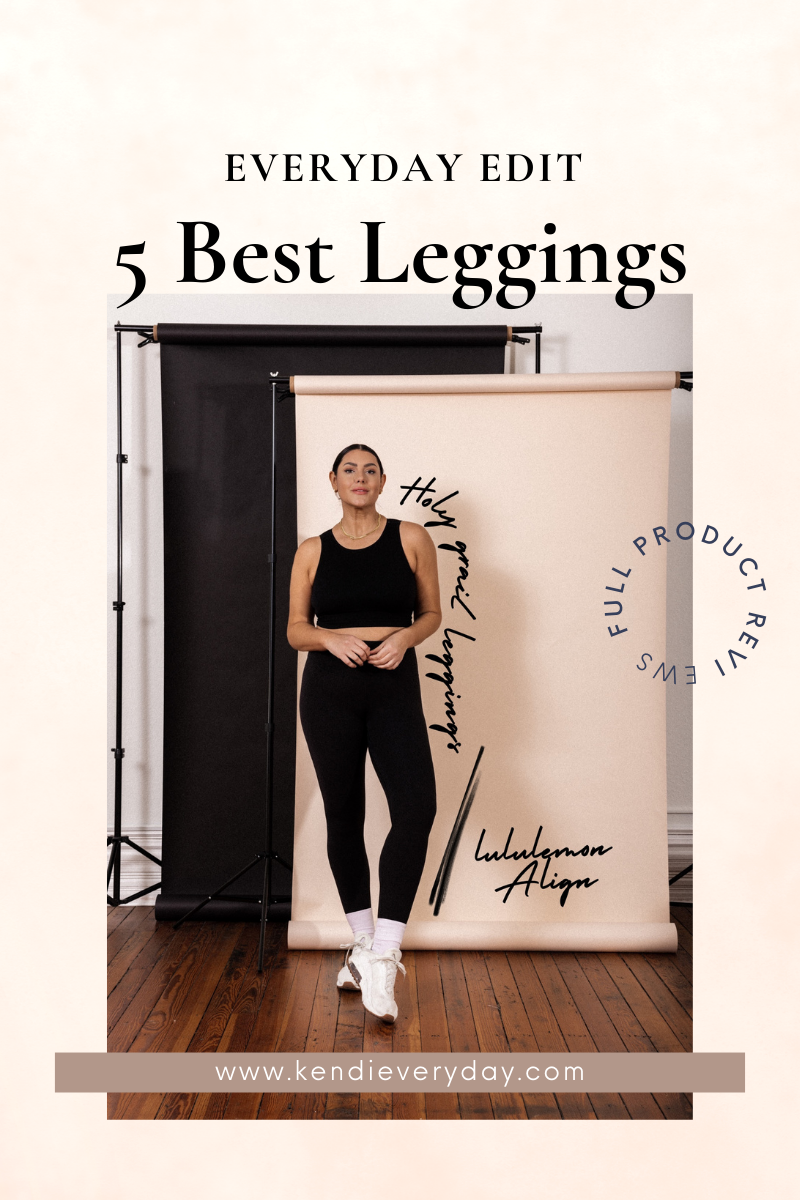 Anthropologie Black Everyday Seamless Leggings