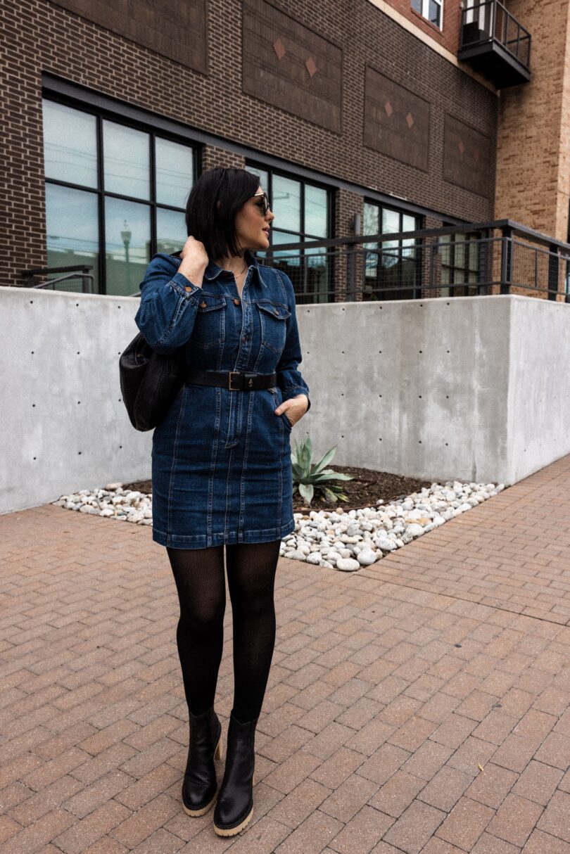 Madewell Denim Mini Dress