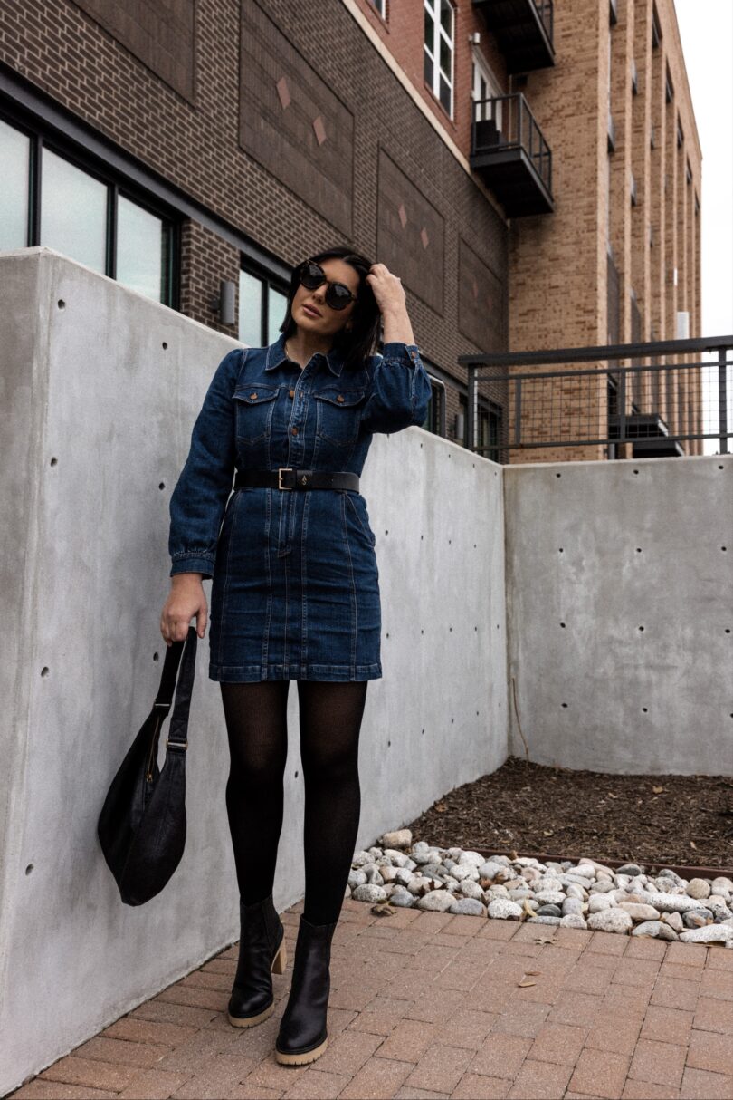 madewell denim dress