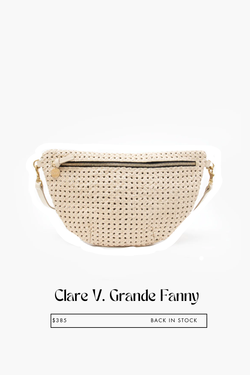 CLARE V., Grande Fanny Review, Packing & On The Body!