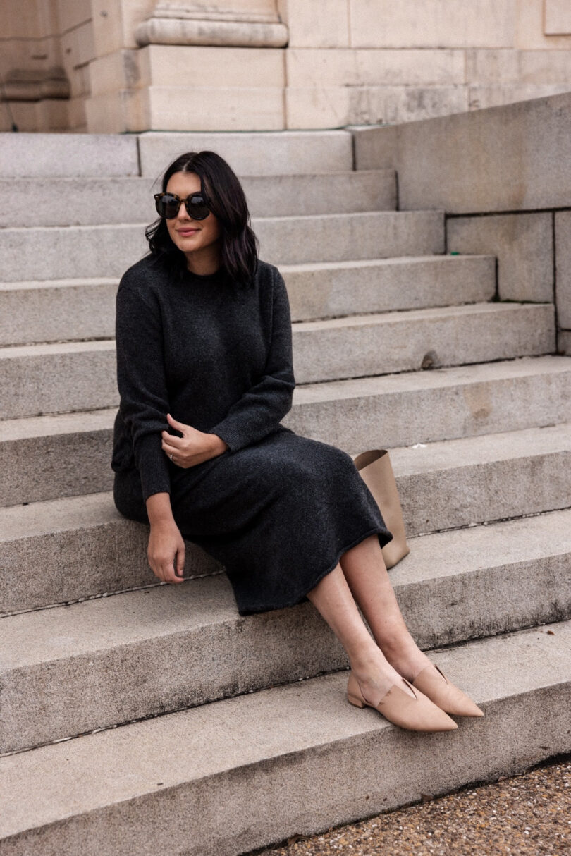 My Favorite Sweater Dress + Roundup of Sweater Dresses - Life with